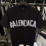 Camiseta Balenciaga Two BB All Black