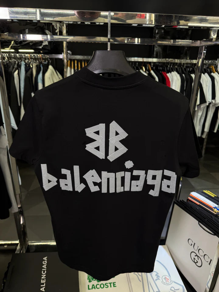 Camiseta Balenciaga Two BB All Black