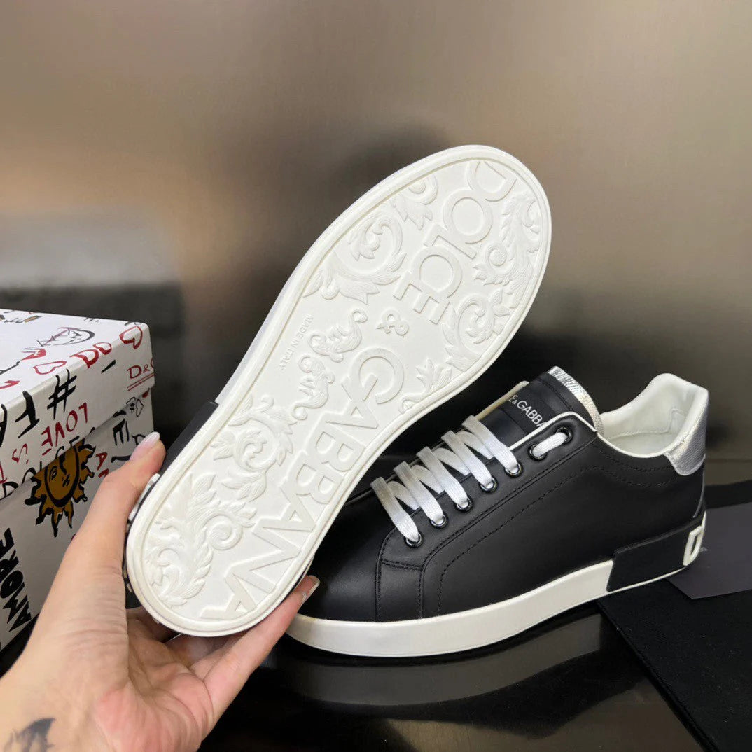 Dolce & Gabbana Portofino Black Silver (PRONTA ENTREGA) Tamanho 41 e 42