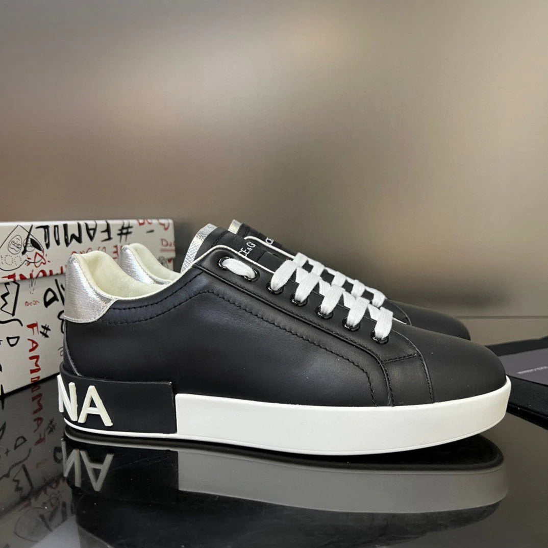 Dolce & Gabbana Portofino Black Silver (PRONTA ENTREGA) Tamanho 41 e 42