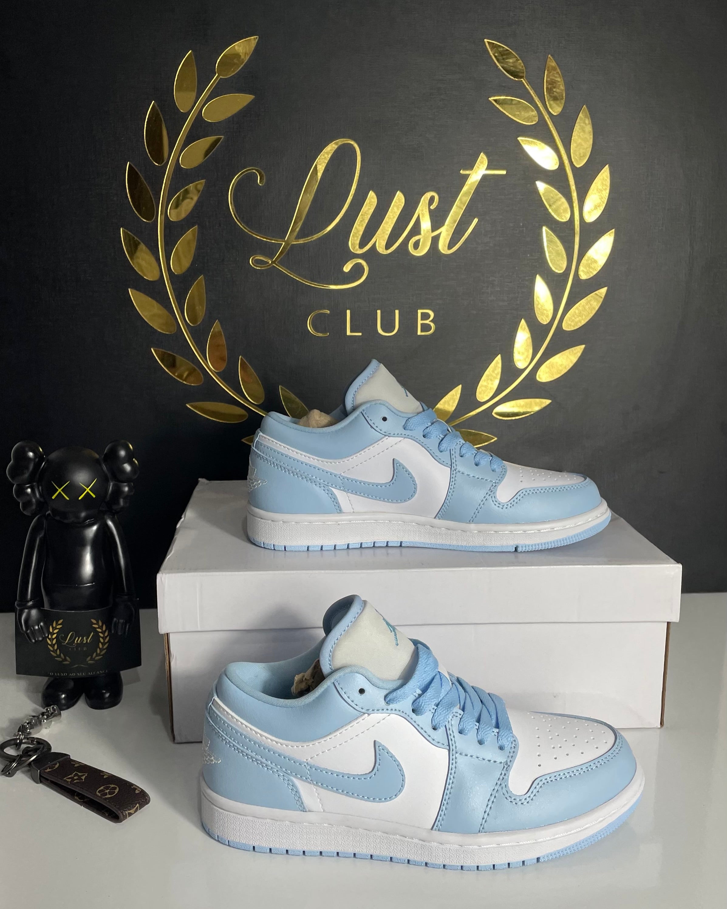 Air Jordan 1 Low" University" Blue White (PRONTA ENTREGA) Tamanho 35