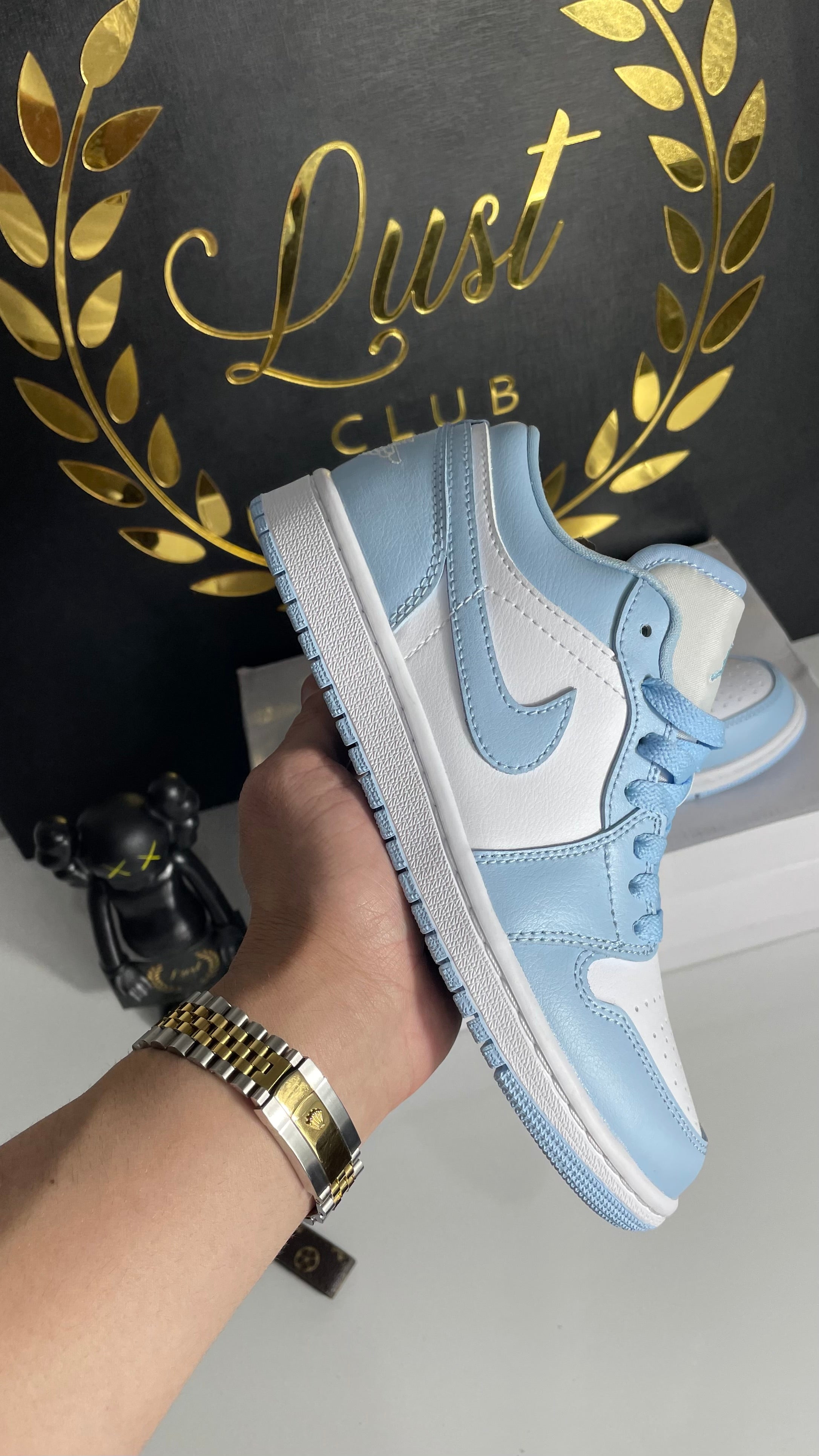 Air Jordan 1 Low" University" Blue White (PRONTA ENTREGA) Tamanho 35