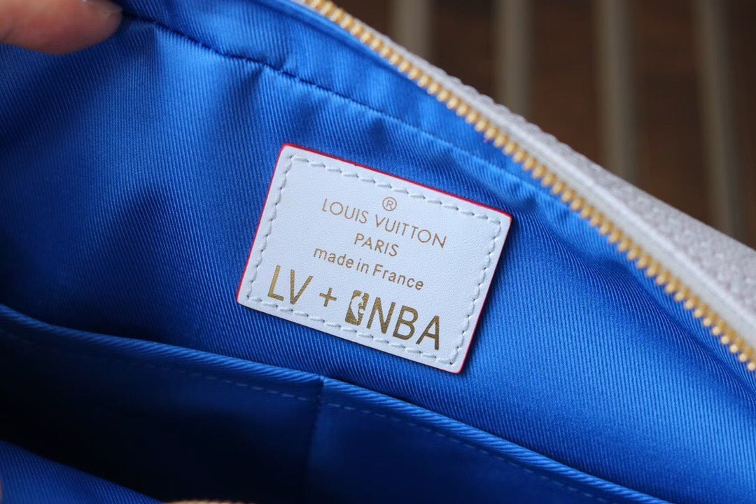 Bag LV X NBA Nil Monogram Antarctica Shoulder Bag