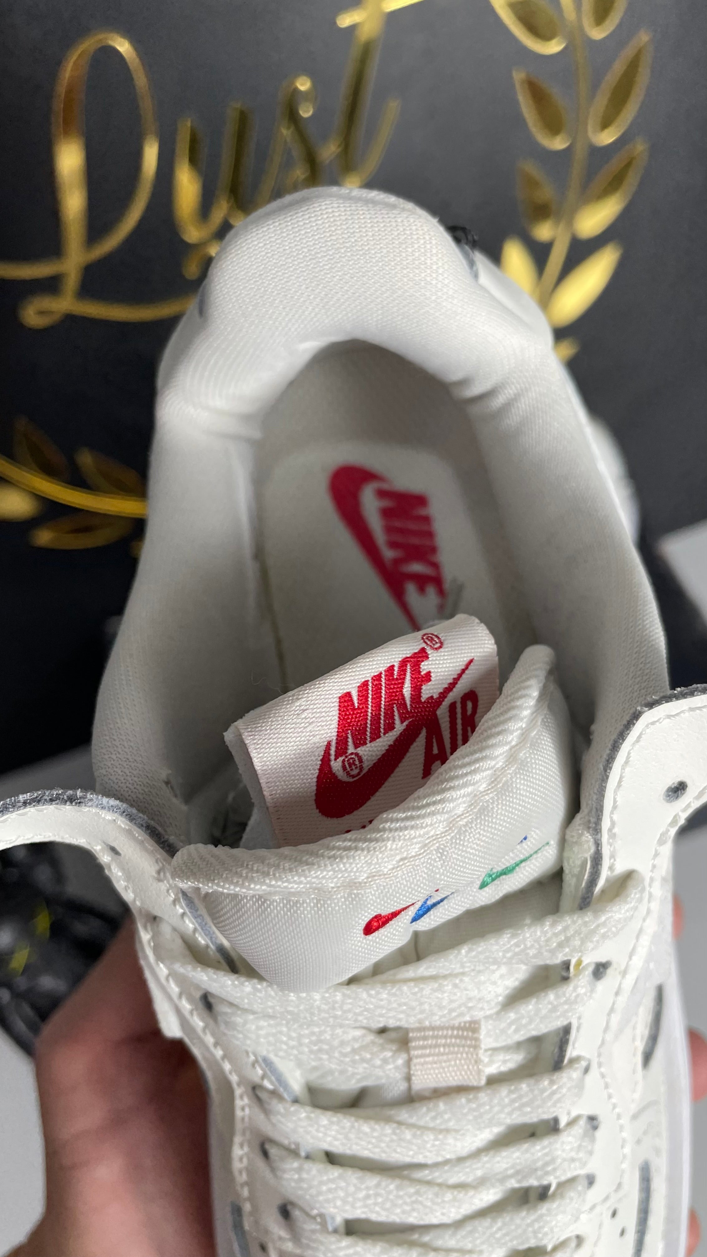 NIKE AIR FORCE 1 FONTANKA ' PEARL WHITE UNIVERSITY RED ' (PRONTA ENTREGA) Tamanho 35