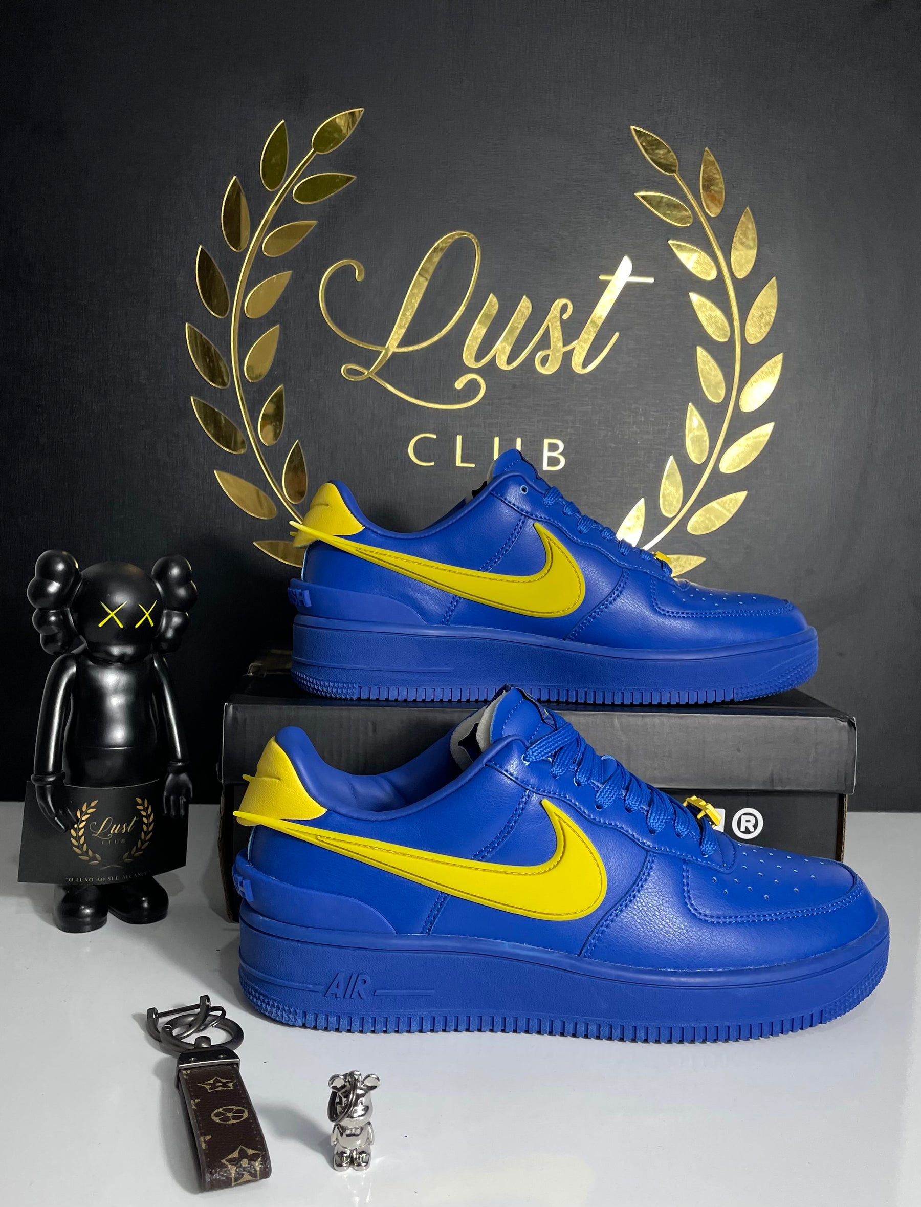 Ambush X Nike Air Force 1 Blue Visitar > Yellow (PRONTA ENTREGA) Tamanho 42