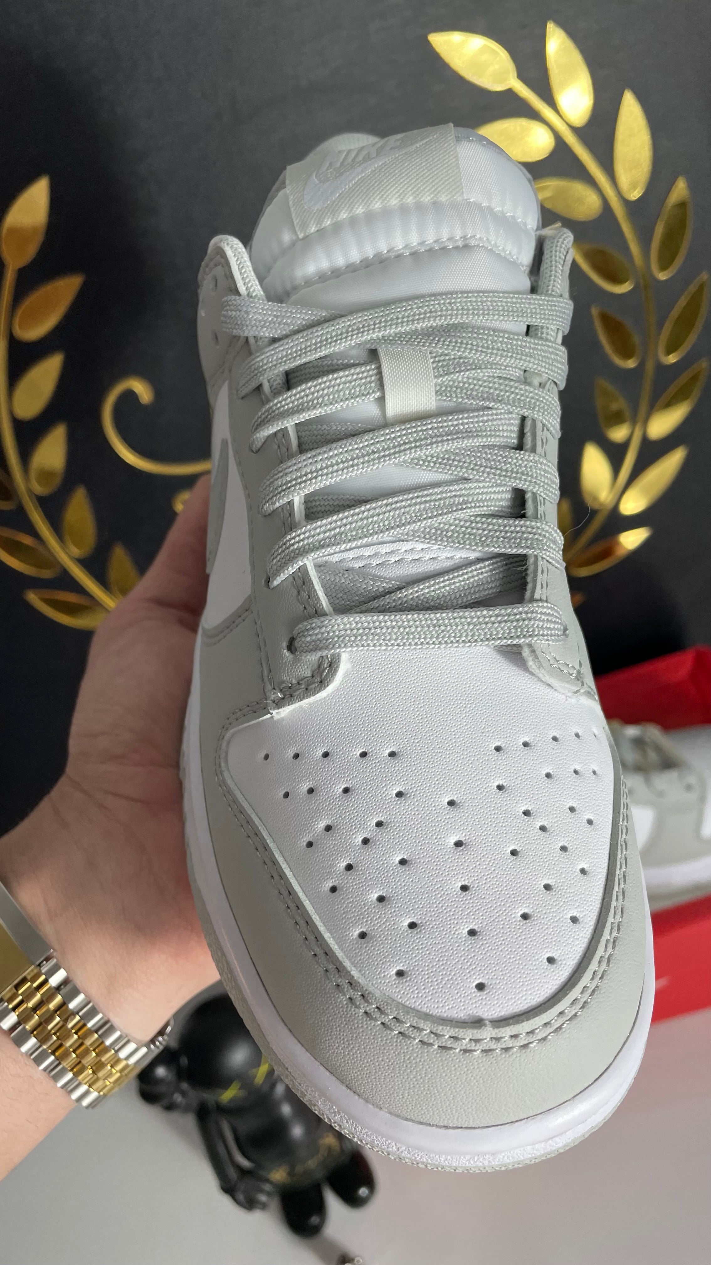 Nike Dunk Low Grey Fog (PRONTA ENTREGA) Tamanho 35