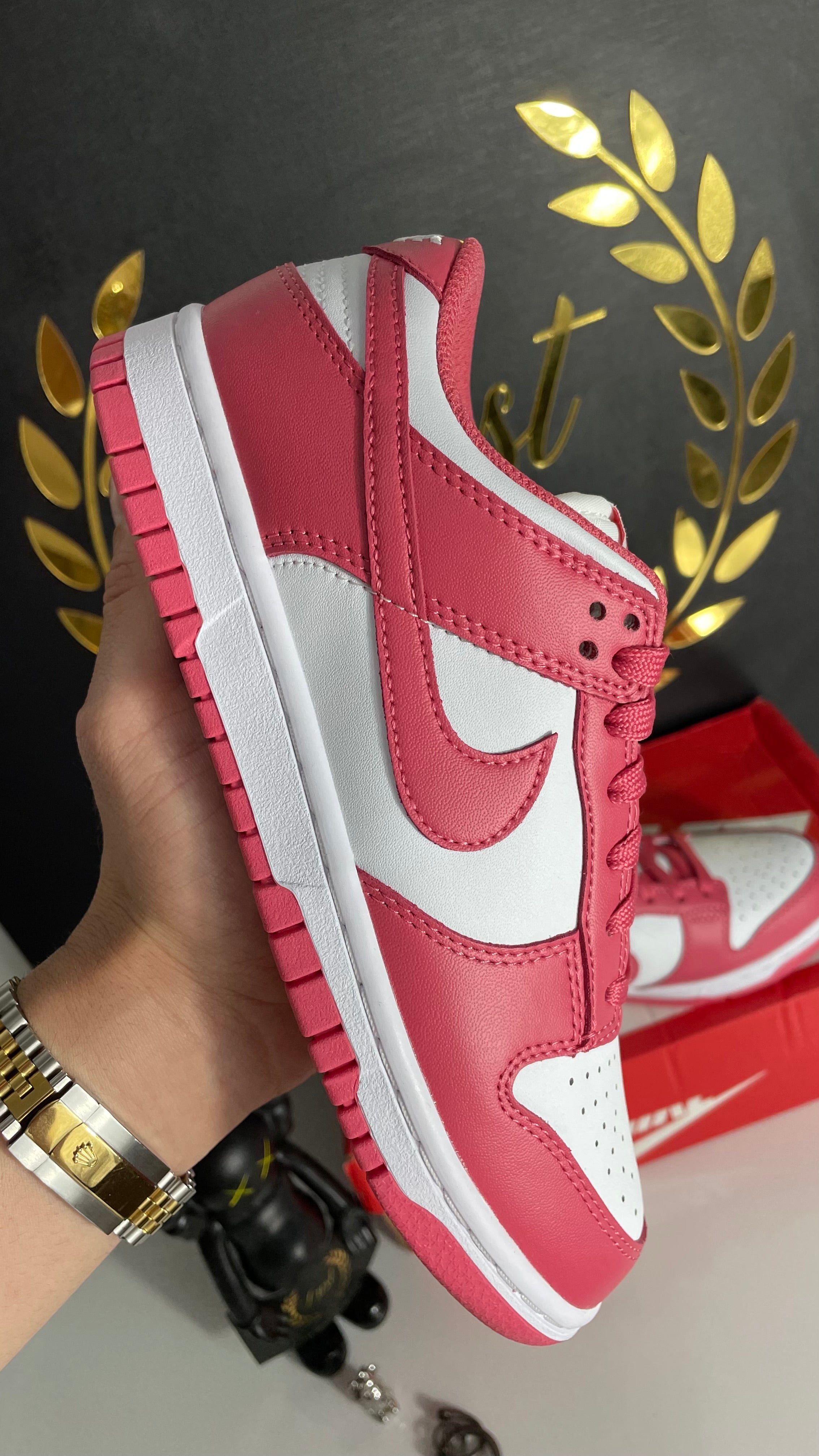 Nike Dunk Low Retro Rosa Pink (PRONTA ENTREGA) Tamanho 35,37