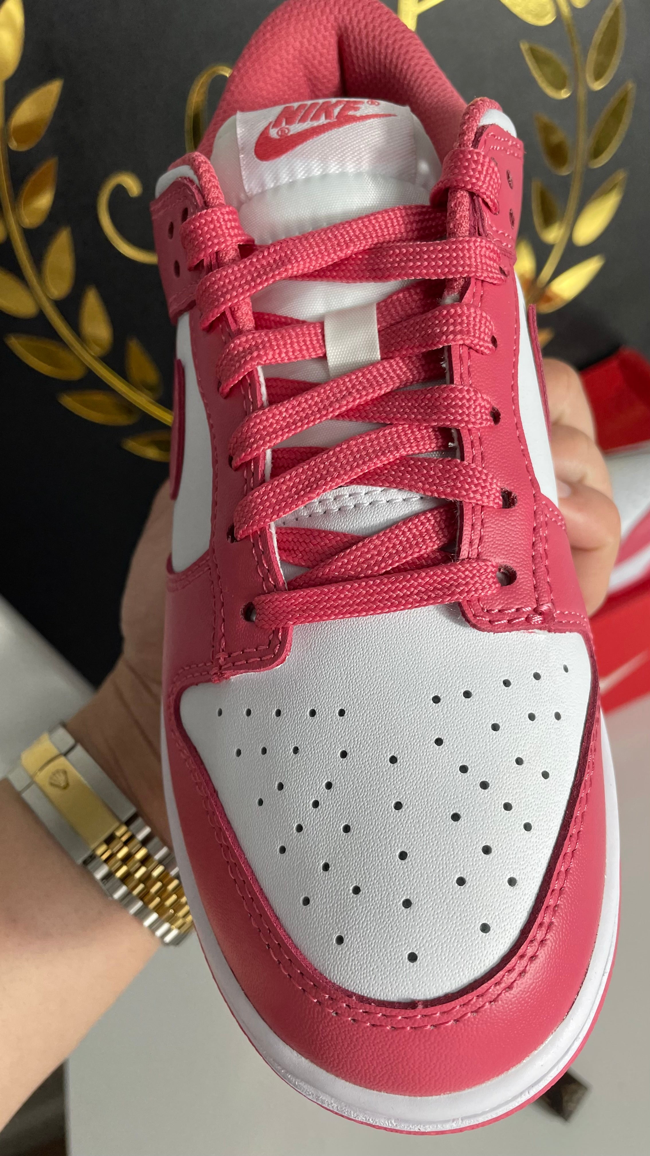 Nike Dunk Low Retro Rosa Pink (PRONTA ENTREGA) Tamanho 35,37
