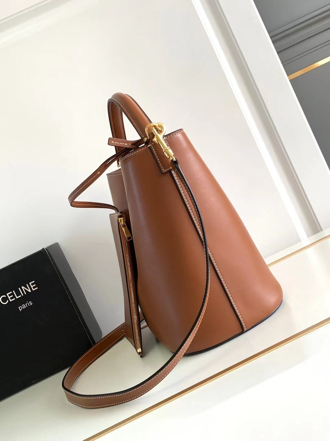 BOLSA CELINE Louise Bucket
