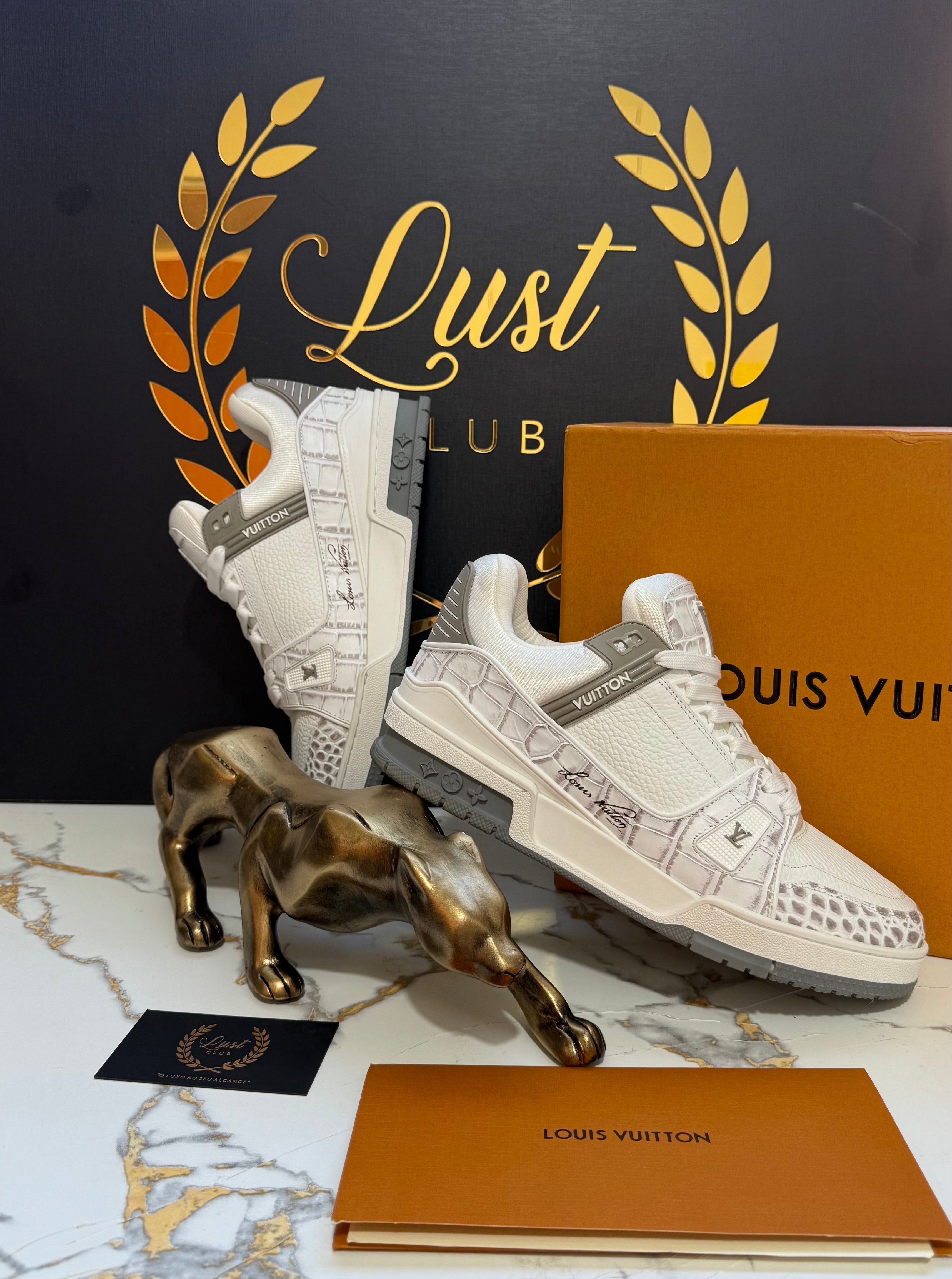 Louis Vuitton Trainer Pele Crocodilo