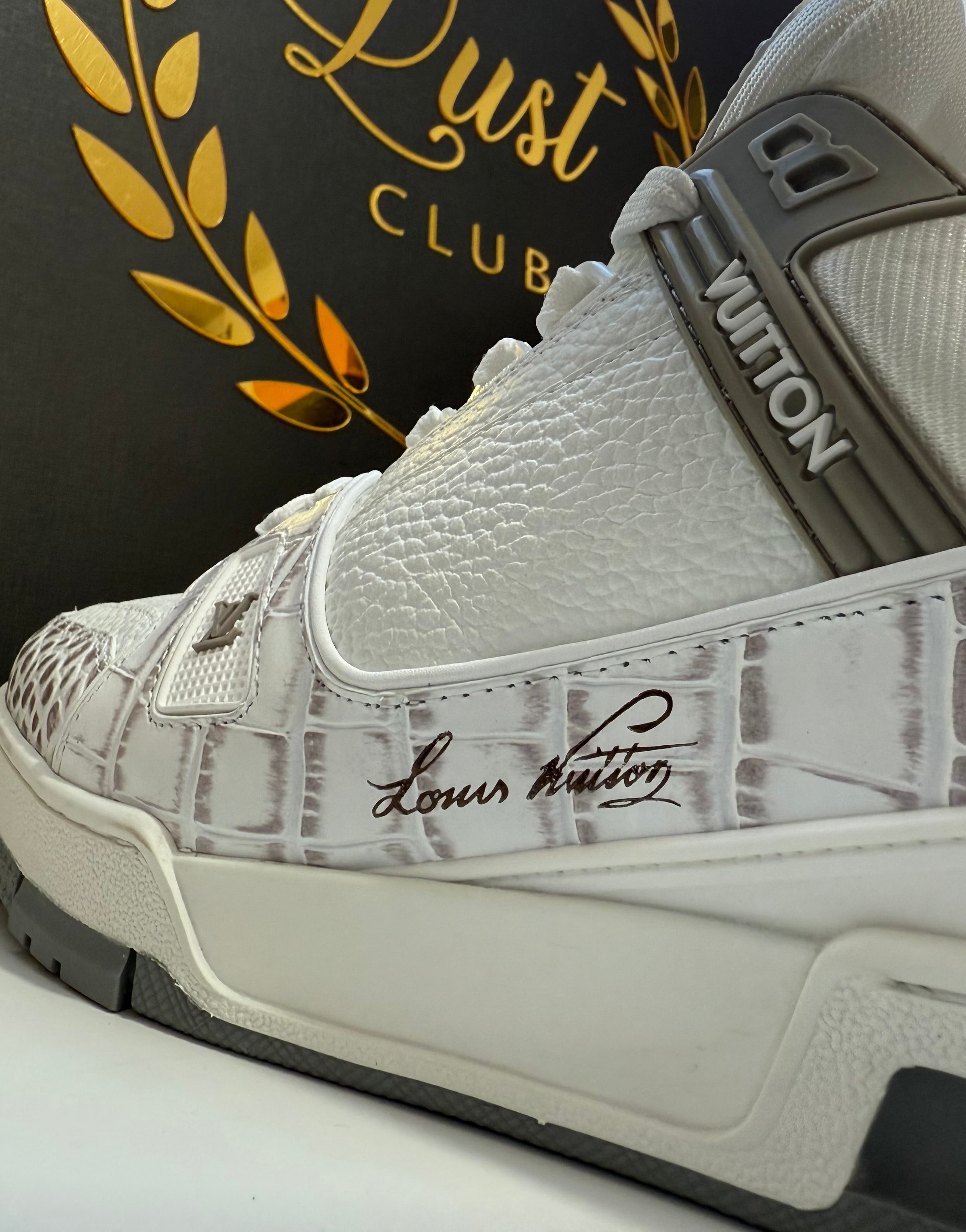 Louis Vuitton Trainer Pele Crocodilo