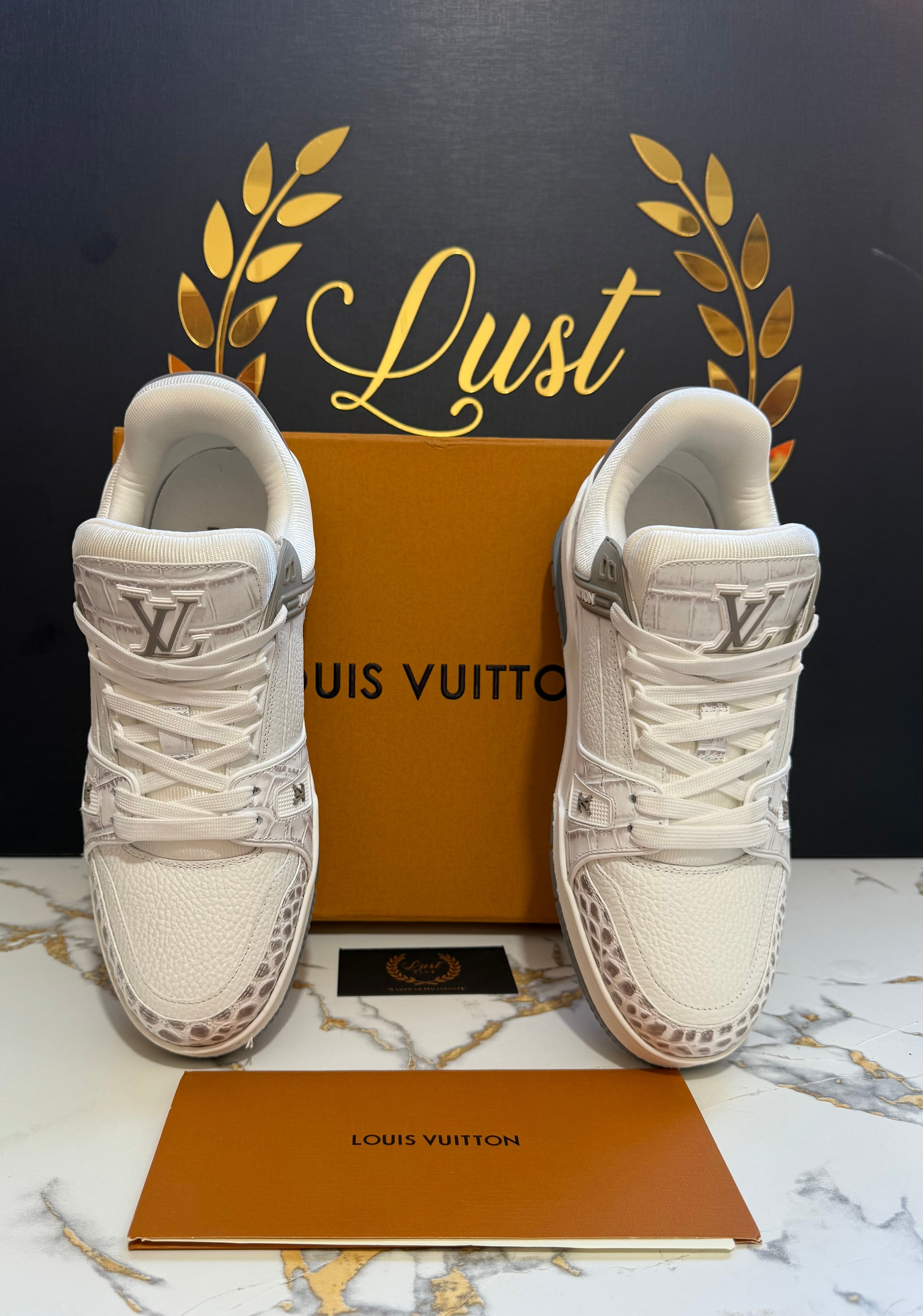 Louis Vuitton Trainer Pele Crocodilo
