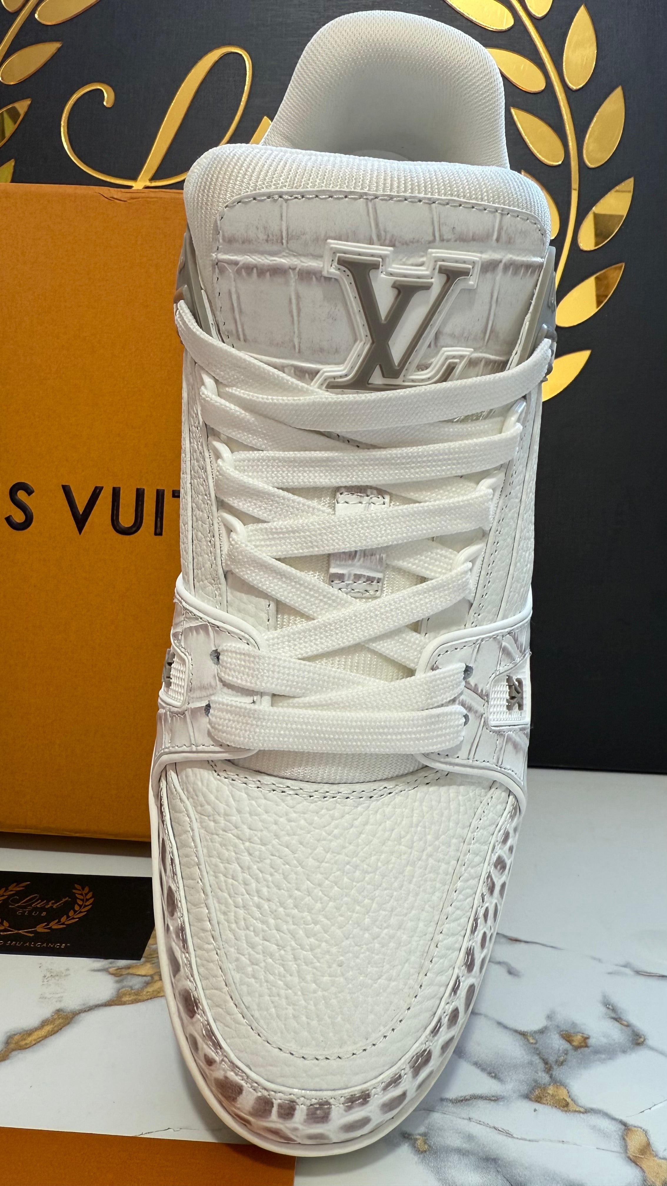Louis Vuitton Trainer Pele Crocodilo