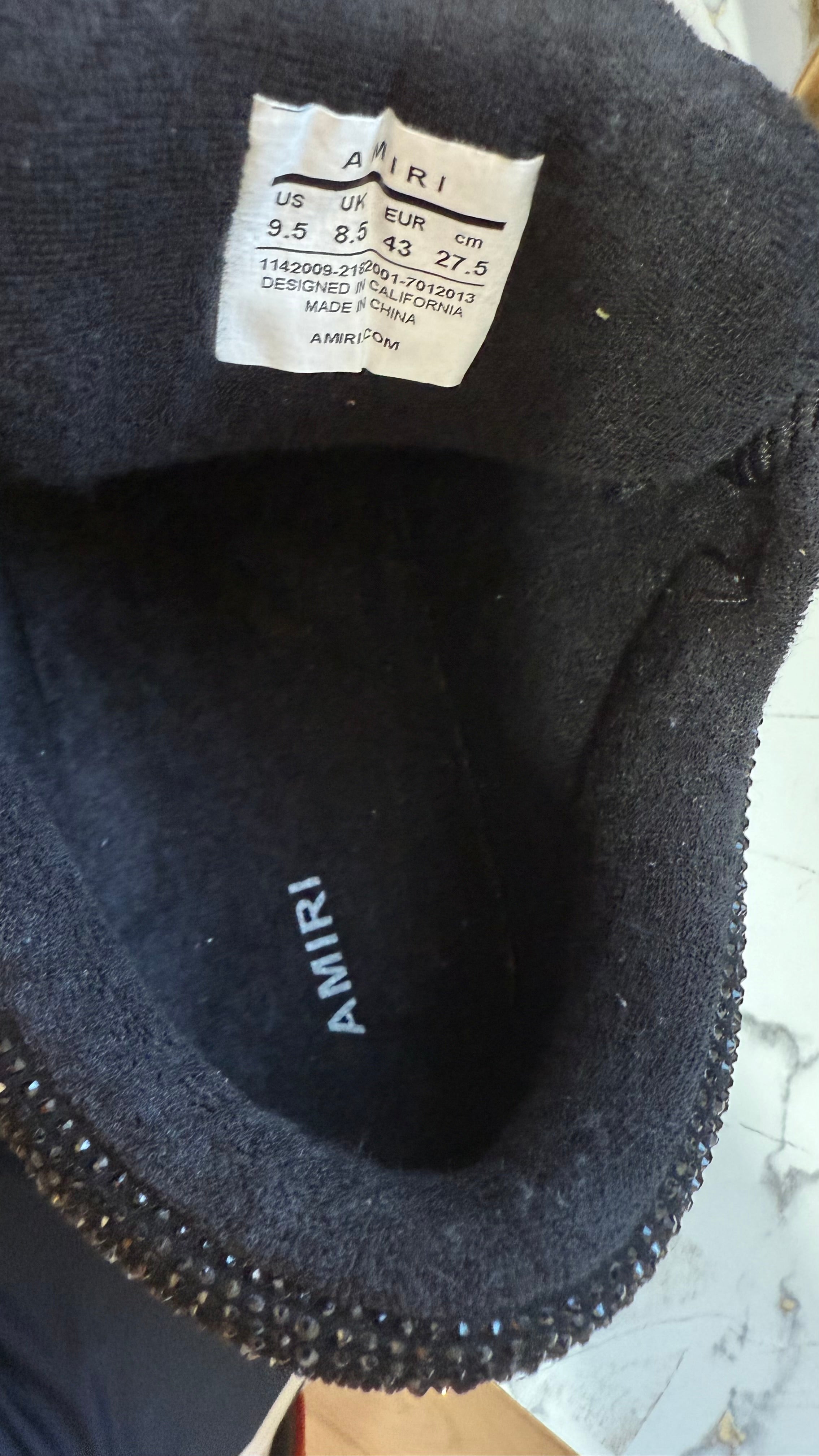 Amiri Black (PRONTA ENTREGA) Tamanho 42 e 43