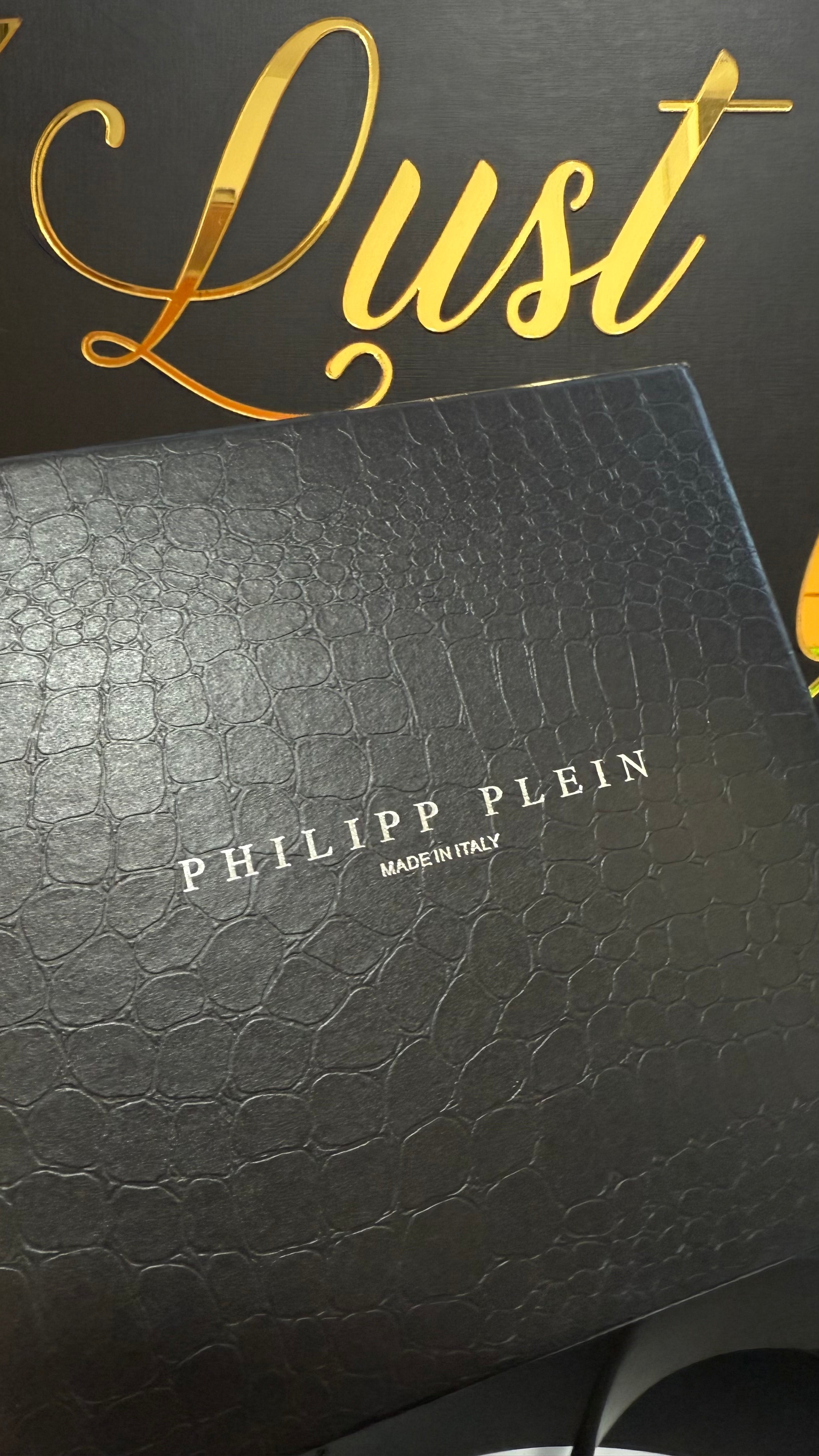 Cinto Philipp Plein Black Gold (PRONTA ENTREGA) Tamanho 105