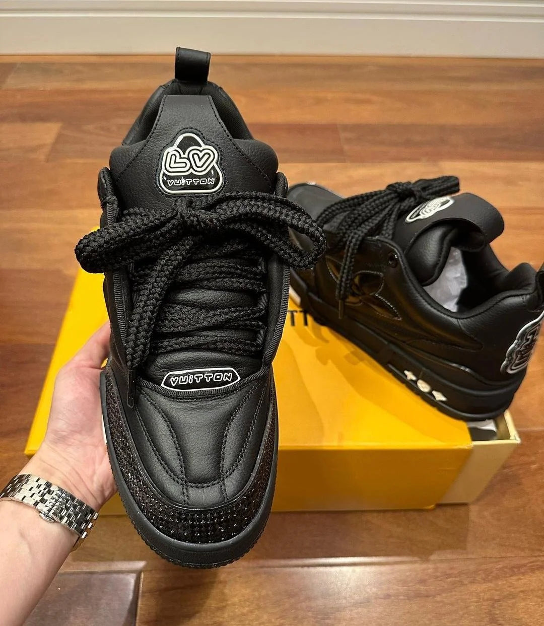Louis Vuitton LV Trainer Skate Sk8 Black Sneaker