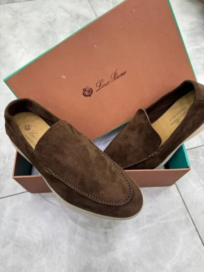 Mocassim Loro Piana Brown