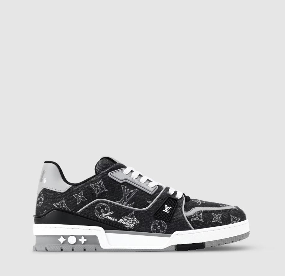 LV Trainer #54 Black Monogram Lançamento