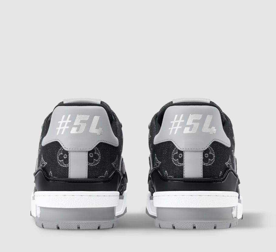 LV Trainer #54 Black Monogram Lançamento