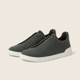 ZEGNA Triple Stitch™ Verde-escuras em Oasi Cashmere