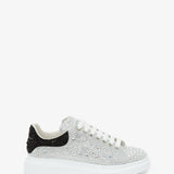 Men's Crystal-embellished Oversized Sneaker in Whiteblack