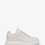 Men's Oversized Retro Sneaker in Off White