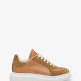 Men's Oversized Retro Sneaker in Naturallight Brown
