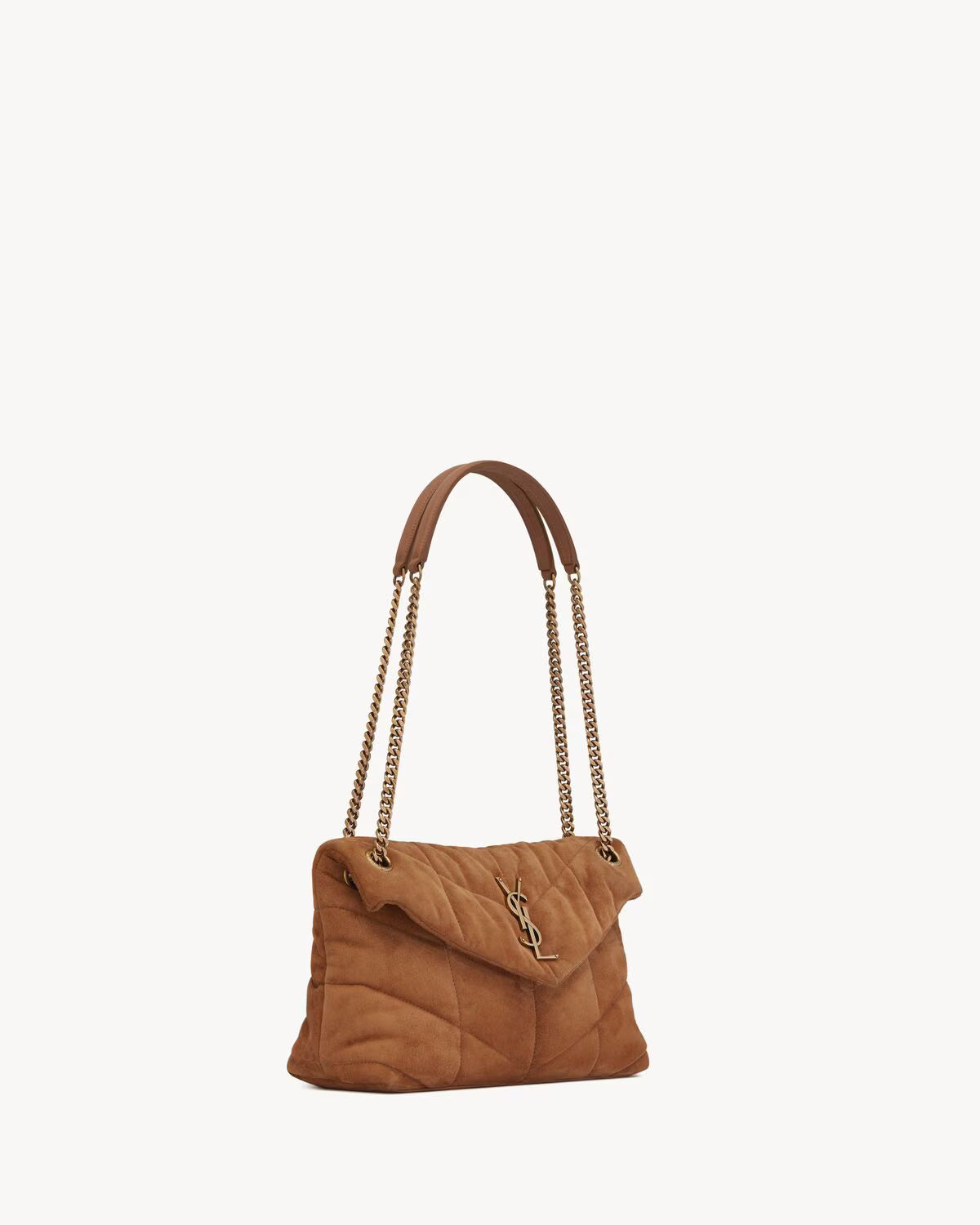 BOLSA Saint Laurent PUFFER em camurça