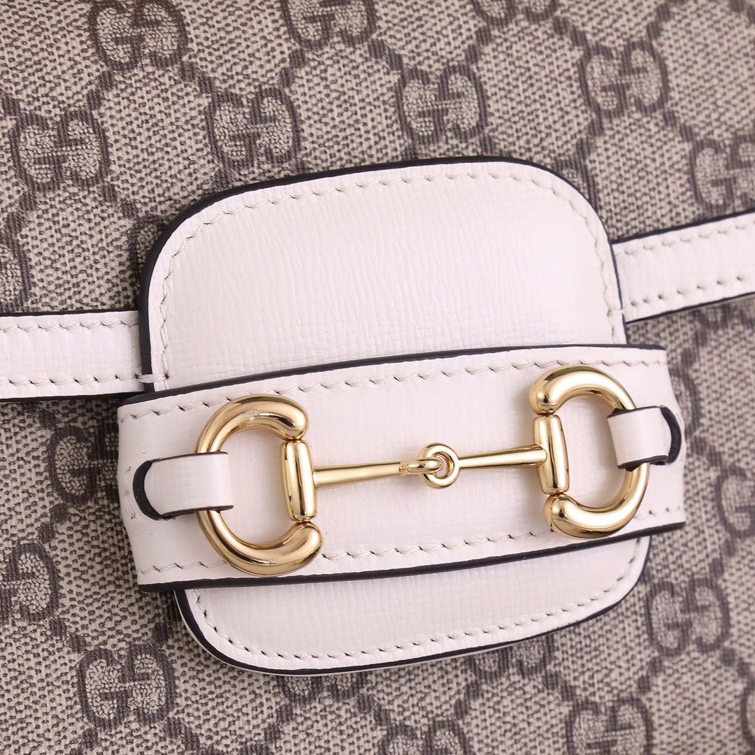 Gucci Horsebit 1955 Mini Bag GG Supreme Canvas
