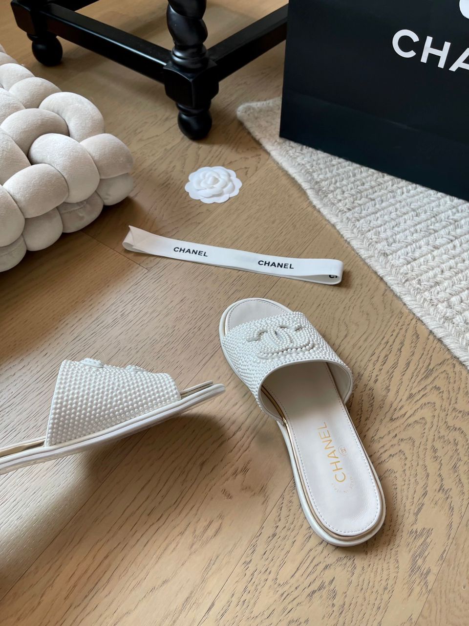 Sandália Chanel White