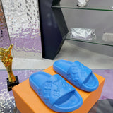 Chinelo Louis Vuitton Waterfront Azul