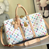 Louis Vuitton x Takashi Murakami Keepall Bandoulière
