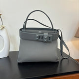 Bolsa Hermes Grey Toile Officier H Herbag 39