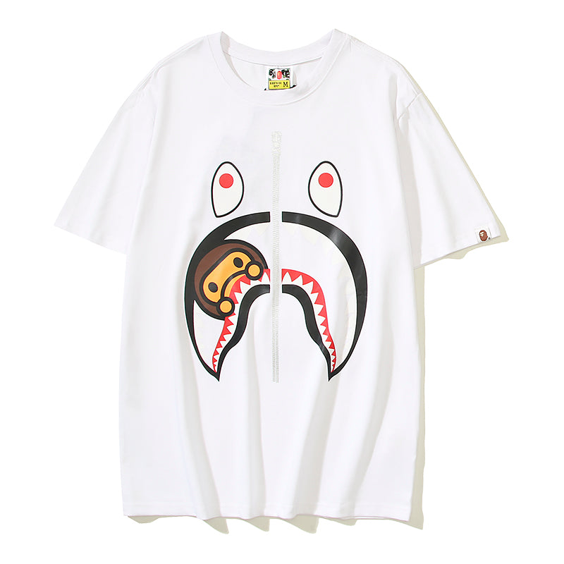Camiseta Bape Shark Monkey