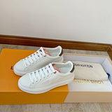 Time Out Debossed Monogram Leather White Pink (Pronta Entrega) Tam 35