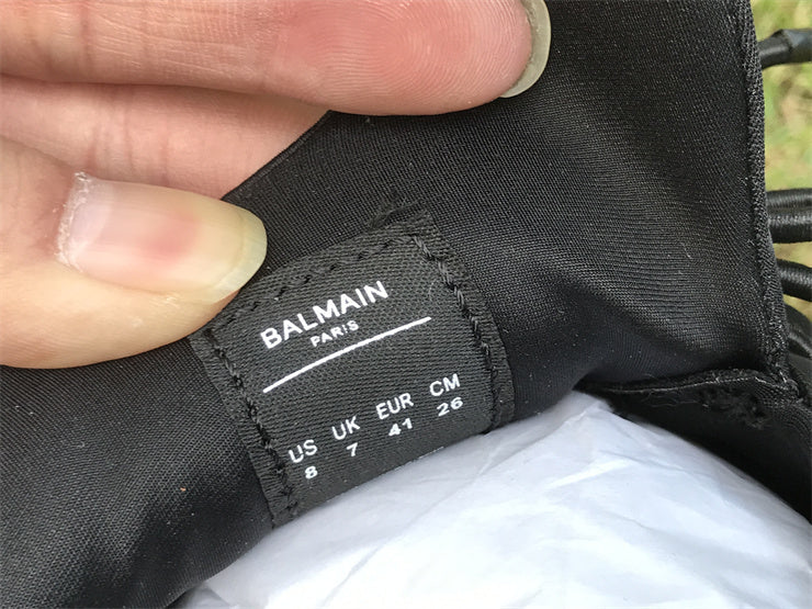 Balmain Unicorn Low-Top Black
