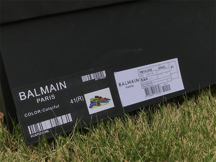 Balmain Unicorn Low-Top Multicolor