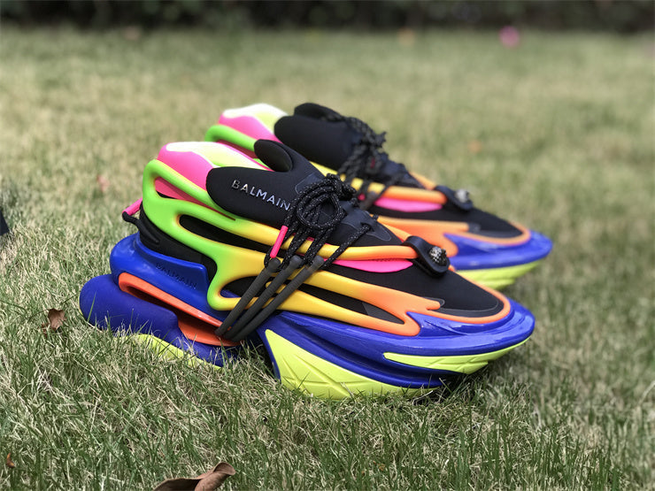 Balmain Unicorn Low-Top Multicolor