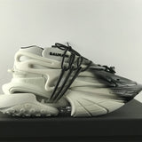 Balmain Unicorn Low-Top White Black Gradiant