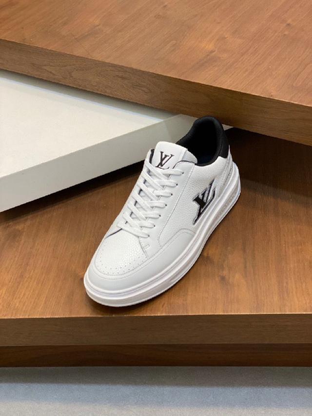 Tenis LV Beverly Hills White Black