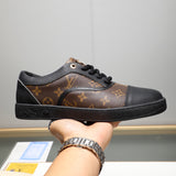 Tenis LV Match Up Monogram Brown Eclipse