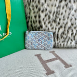 Goyard Senat Nano key pouch multicolored powder White