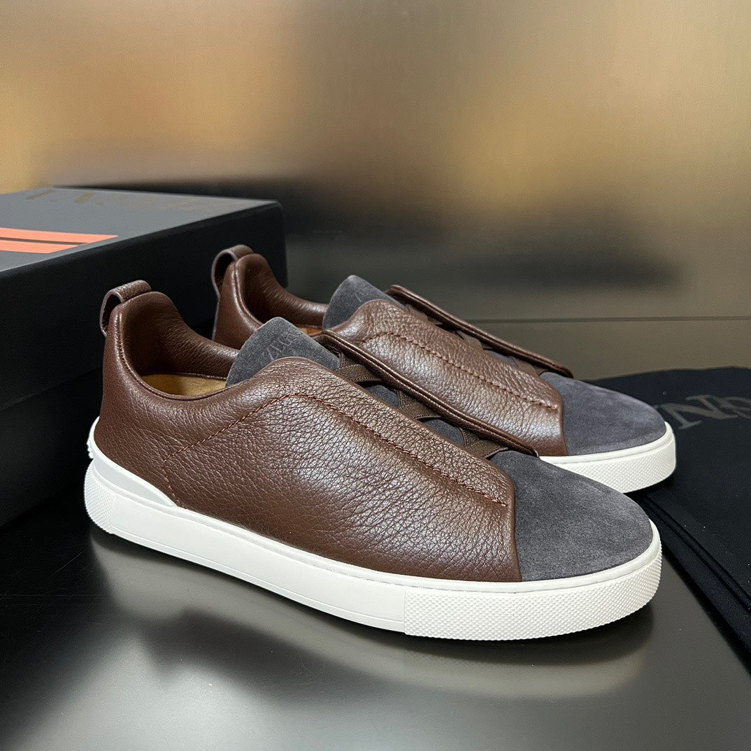 ZEGNA Triple Stitch Sneakers