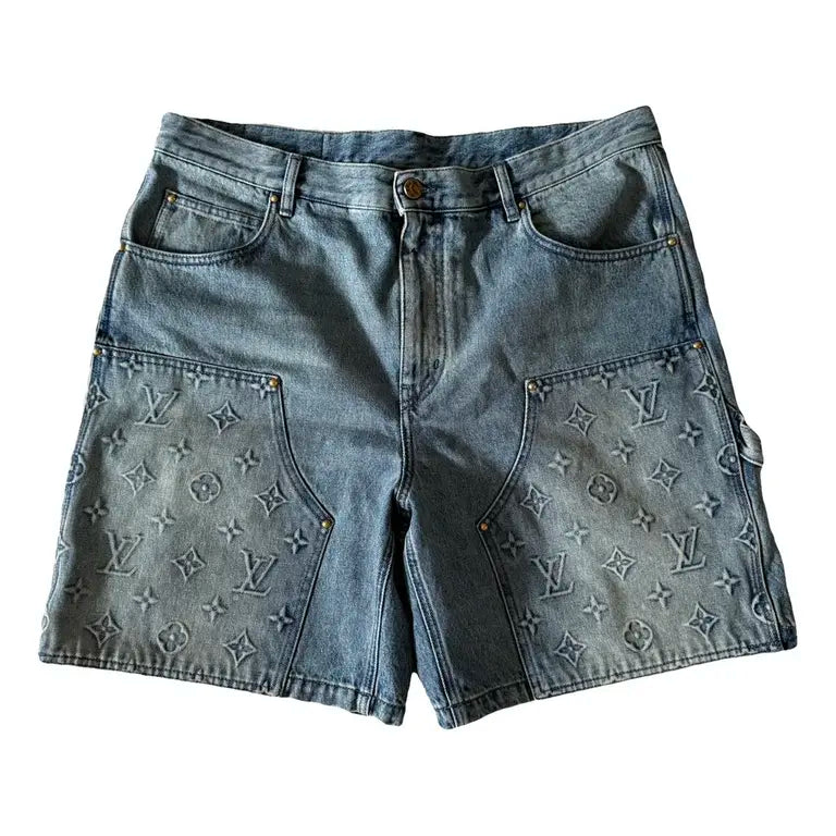 Shorts Louis Vuitton Jeans Blue