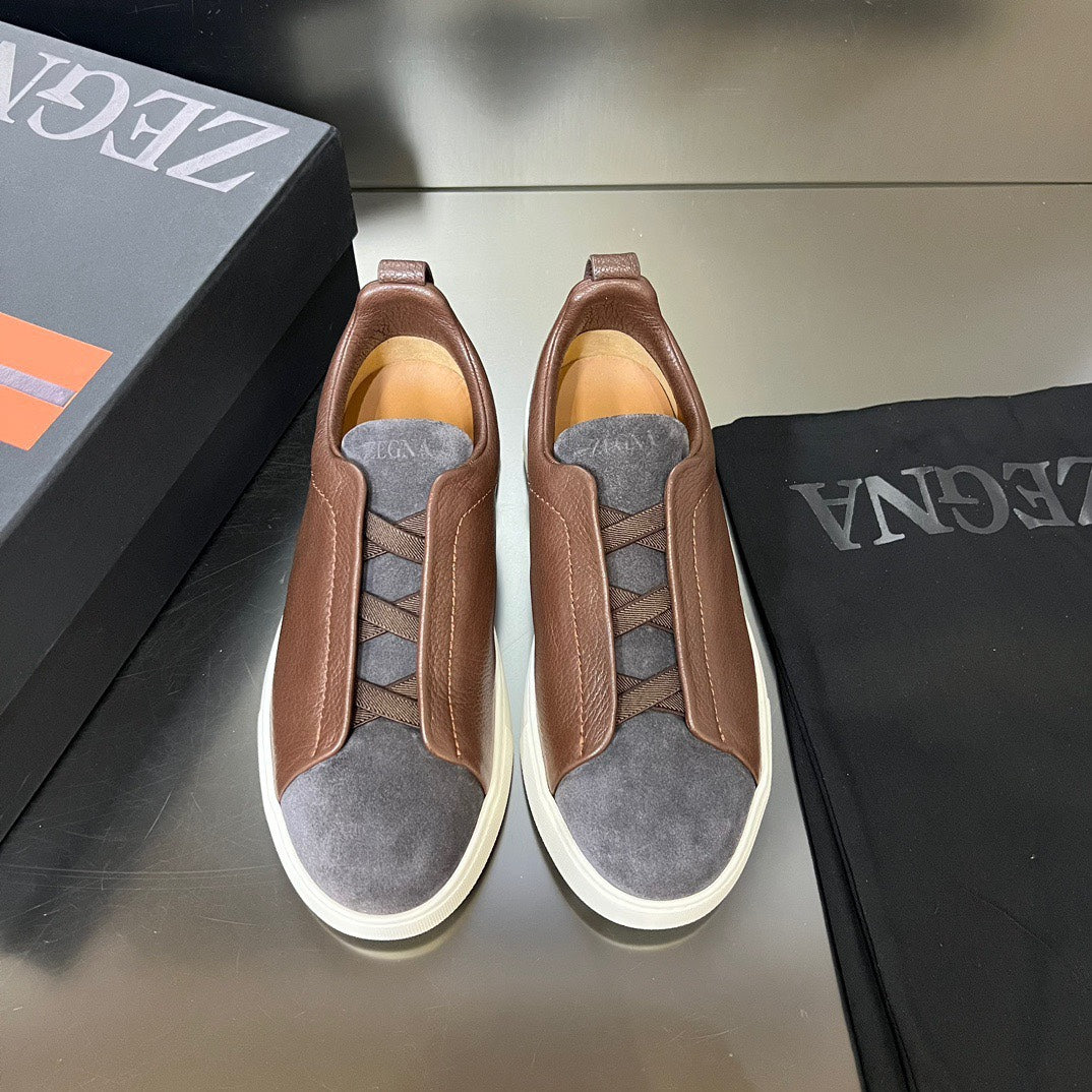 ZEGNA Triple Stitch Sneakers