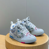 Louis Vuitton LV Skate Sneaker Gray Gradient Monogram
