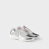 Tênis Prada America's Cup Metallic Leather