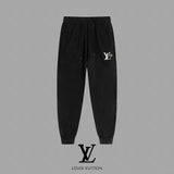Calça Louis Vuitton Logo Black White