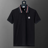 Polo Moncler Logo Black