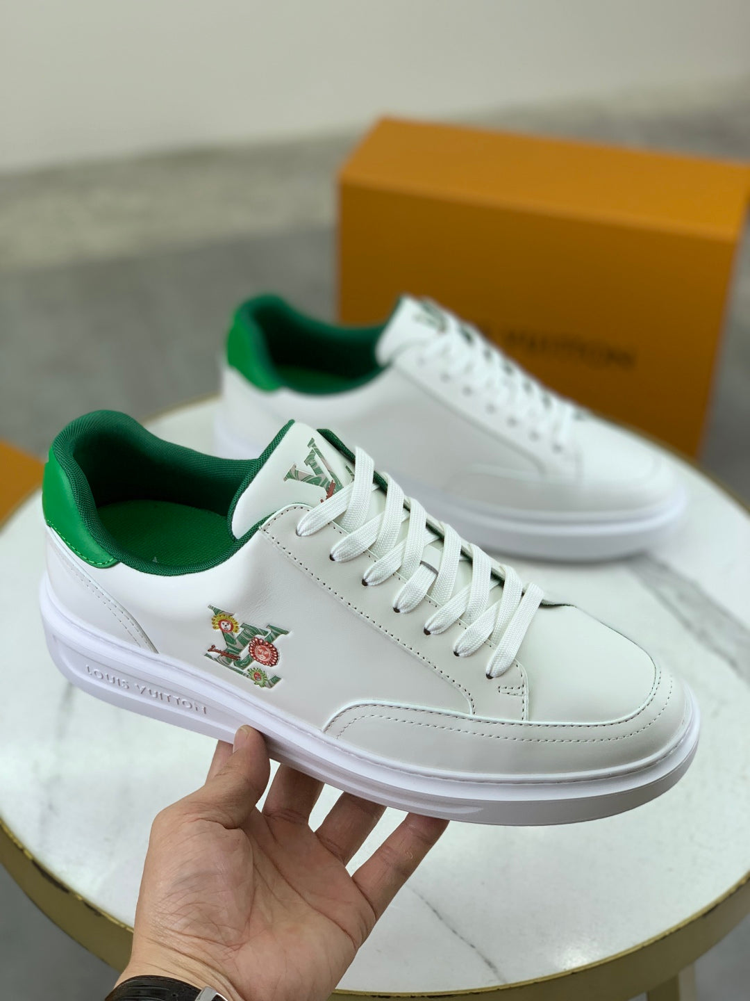 Tenis LV Beverly Hills Green White